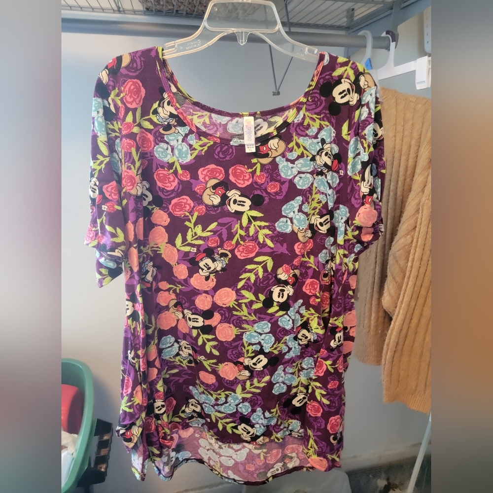 Lularoe Disney Pattern Top